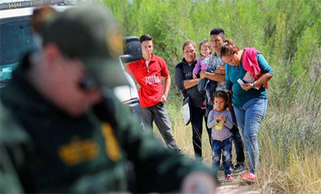 Campos migratorios temporales en bases militares de EEUU 